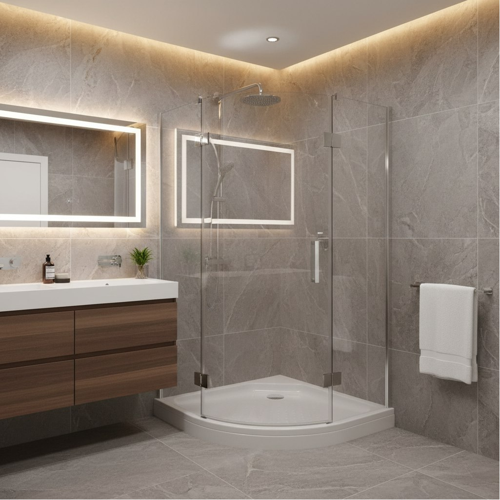 Душевой поддон Niagara Nova NG-90-90RUS, четверть круга, белый, 170х900х900 мм