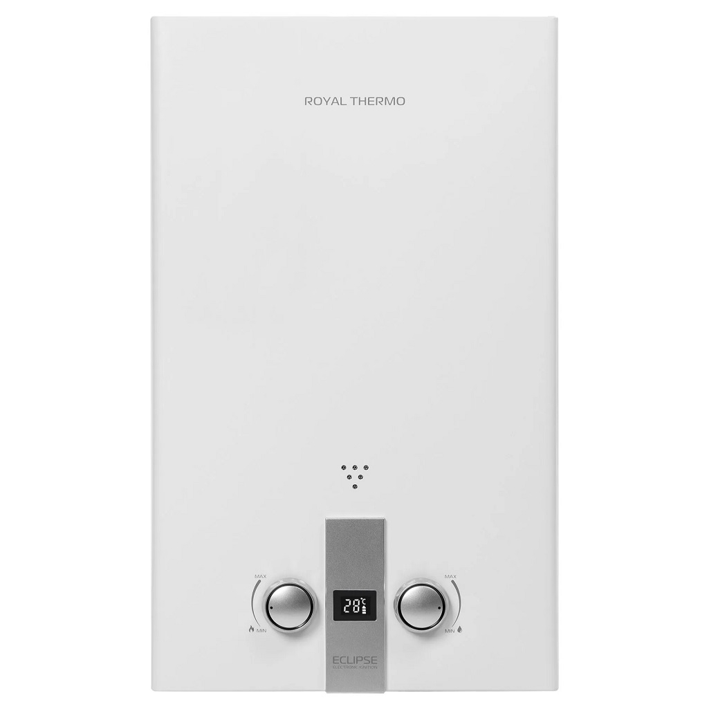 Колонка газовая Royal Thermo GWH 10 Eclipse, настенная, горелка из нержавеющей стали