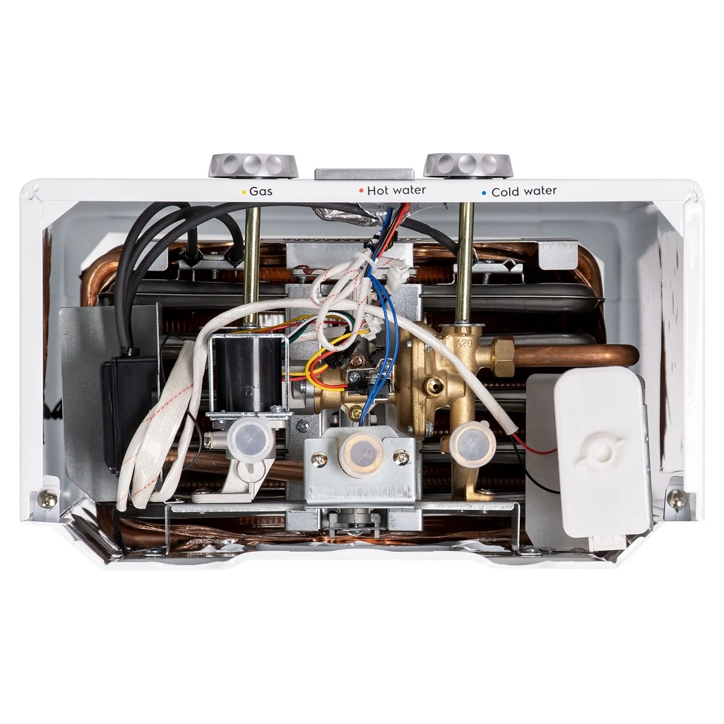 Колонка газовая Royal Thermo GWH 10 Eclipse, настенная, горелка из нержавеющей стали