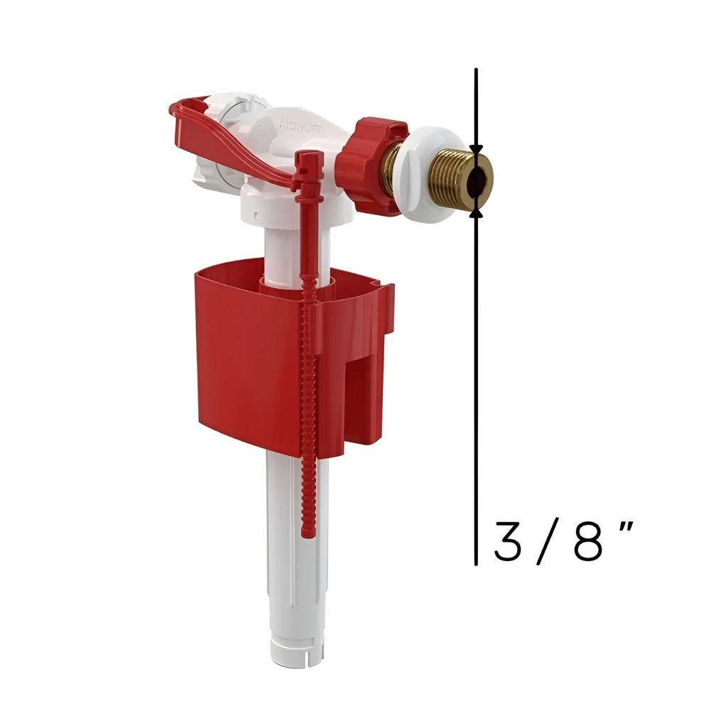 Клапан для бачка унитаза Alcaplast A16  горизонтальный подвод 3/8