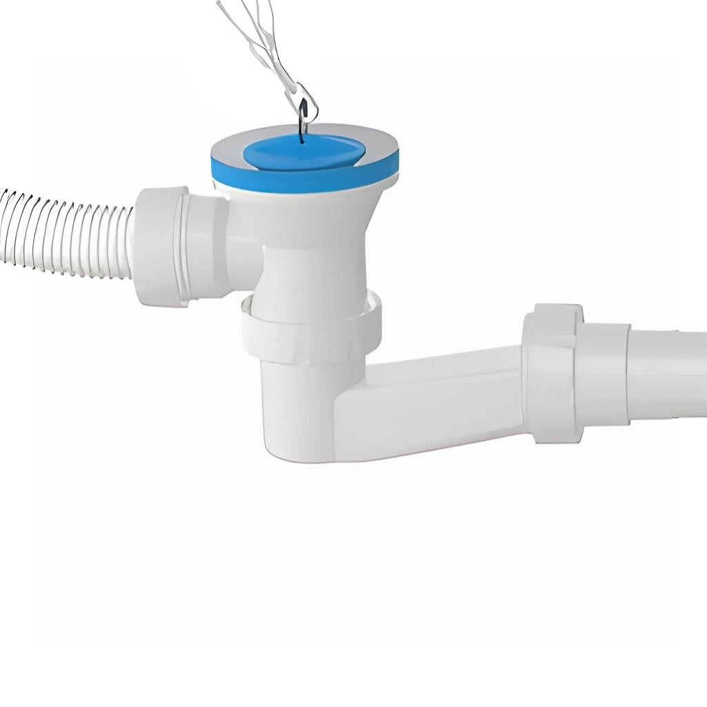 Сифон гофрированный Nova Plumbing Solution 1521 для ванны, 40/50-1 1/2