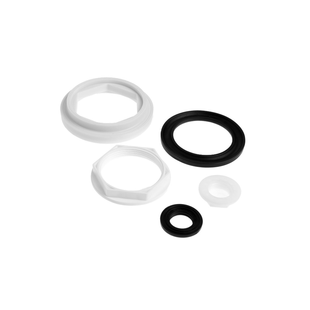 Комплект арматуры Ани Пласт WC6050М для унитаза, Эконом, боковая подводка, 1/2