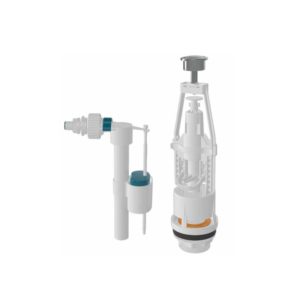 Комплект арматуры Nova 4126 для унитаза, универсальная 1/2