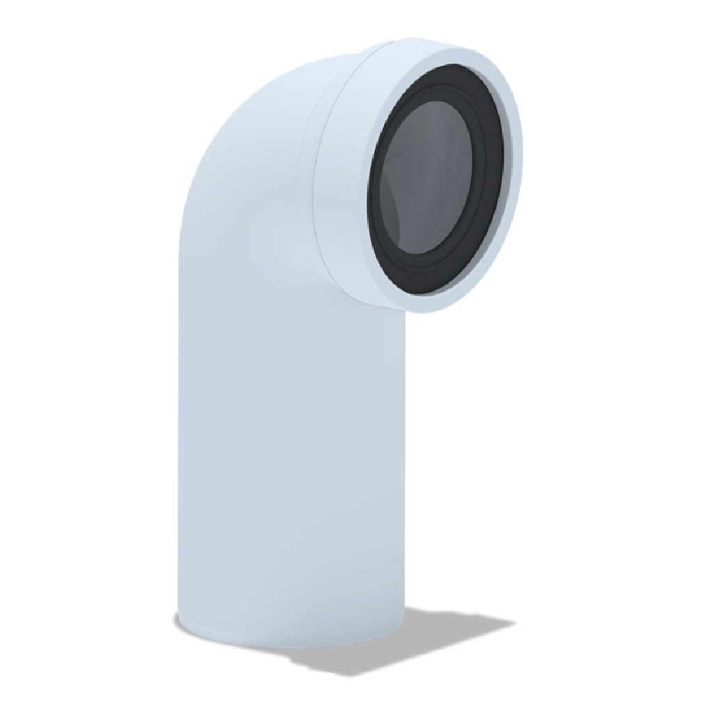 Труба фановая АНИ Пласт W9220 110 мм, 90 градусов, 142х144х221 мм