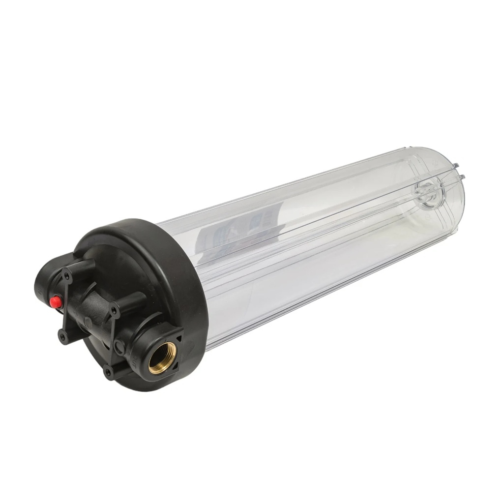 Фильтр магистральный Аквабрайт АБФ-20ББ-ПР, подключение 1 дюйм, пластик