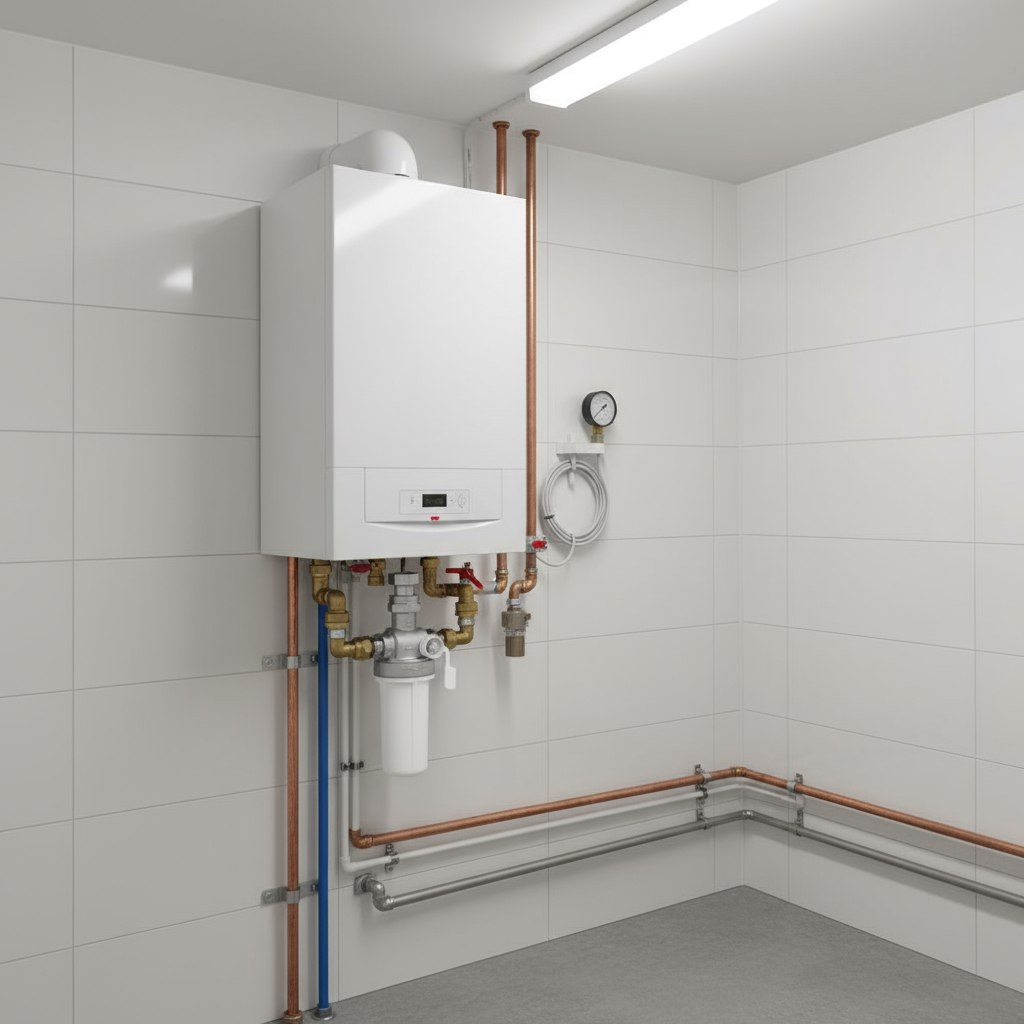 Фильтр компактный Giacomini R145XC004, высокая эффективность, 3/4