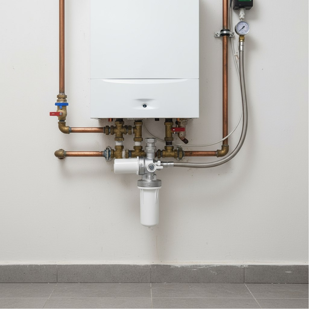 Фильтр компактный Giacomini R145XC004, высокая эффективность, 3/4