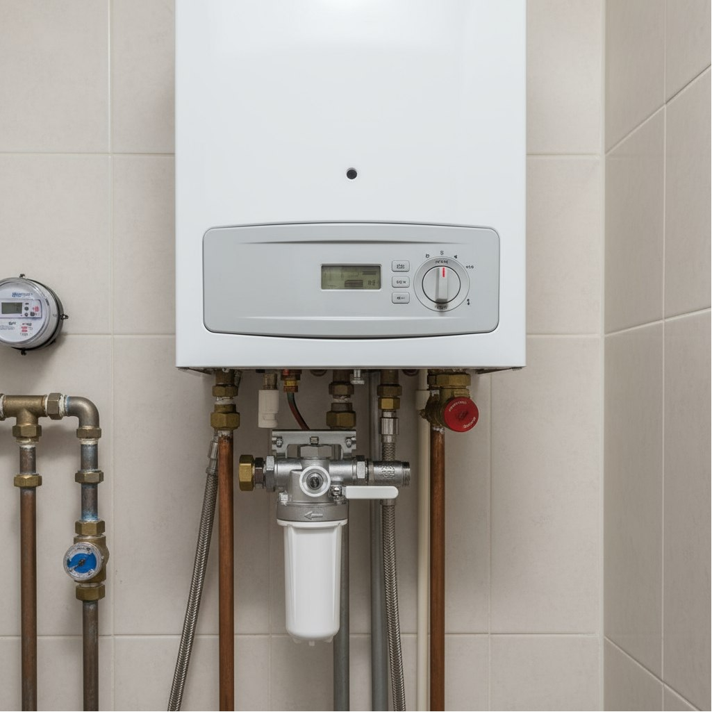 Фильтр компактный Giacomini R145XC004, высокая эффективность, 3/4