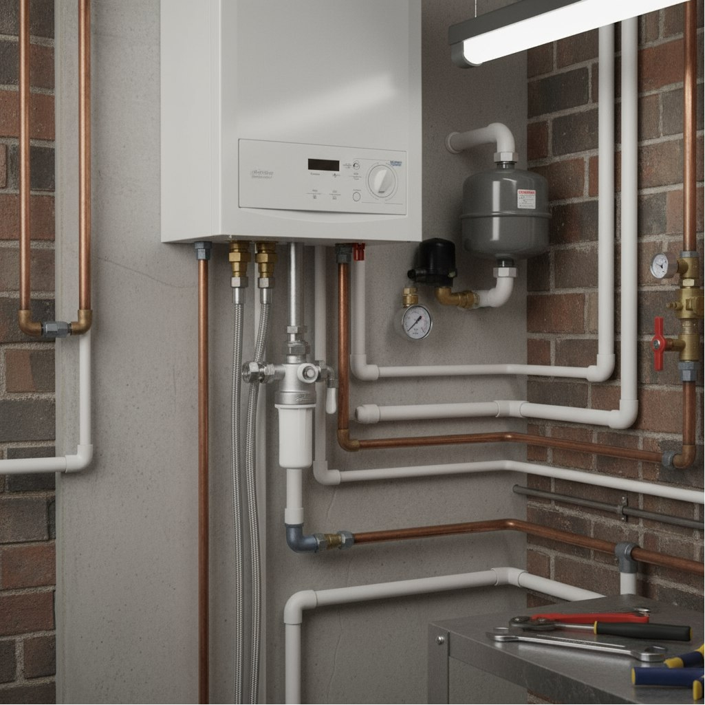 Фильтр компактный Giacomini R145XC004, высокая эффективность, 3/4