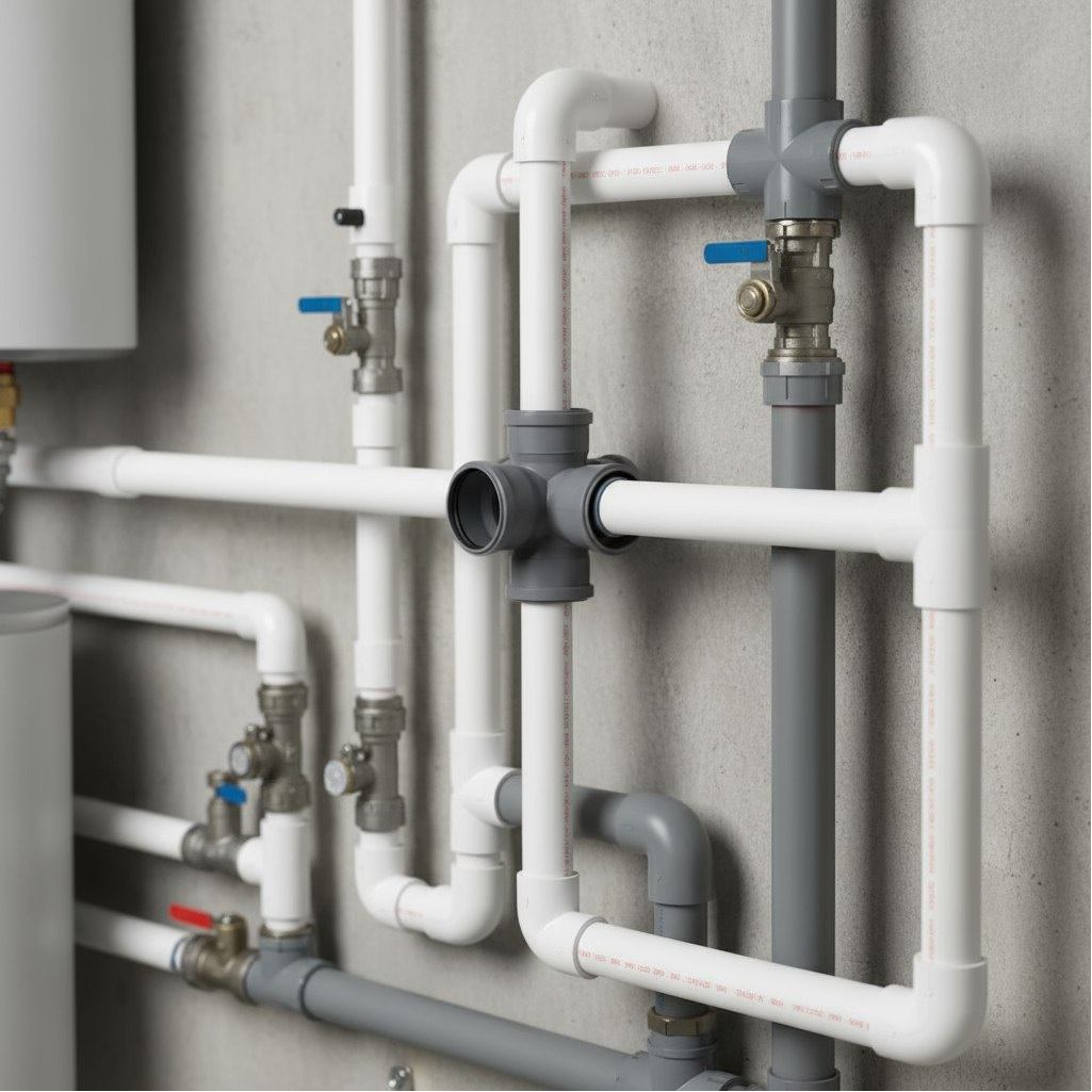 Крестовина двухплоскостная, 512041.R, D 110х110х110х87 градусов, серая