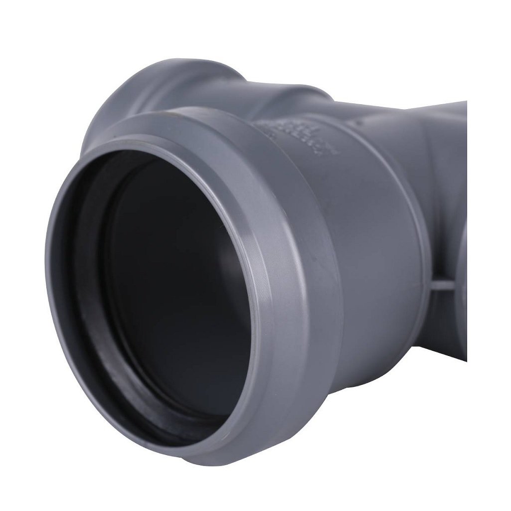 Крестовина одноплоскостная 87 гр., Sinikon Стандарт 506003.R, диаметр 50х50х50 мм, серая