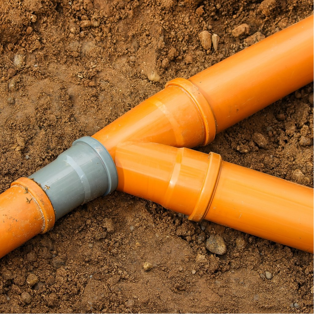 Крестовина канализационная 110х110х110х45°, одноплоскостная, толщина стенки 2.7 мм