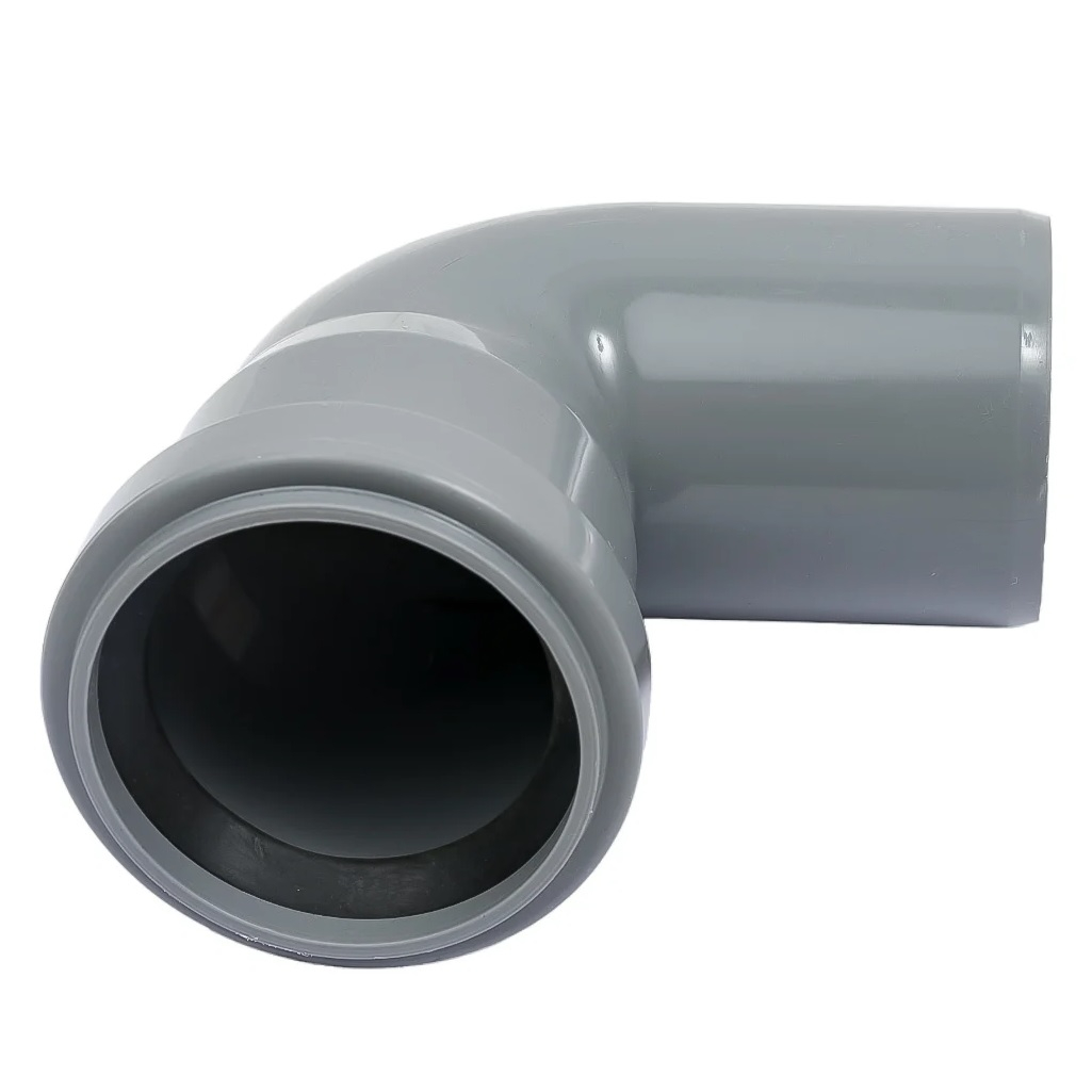 Отвод канализационный 87 гр. Sinikon Standart диаметр 50 мм, 504035R, серый