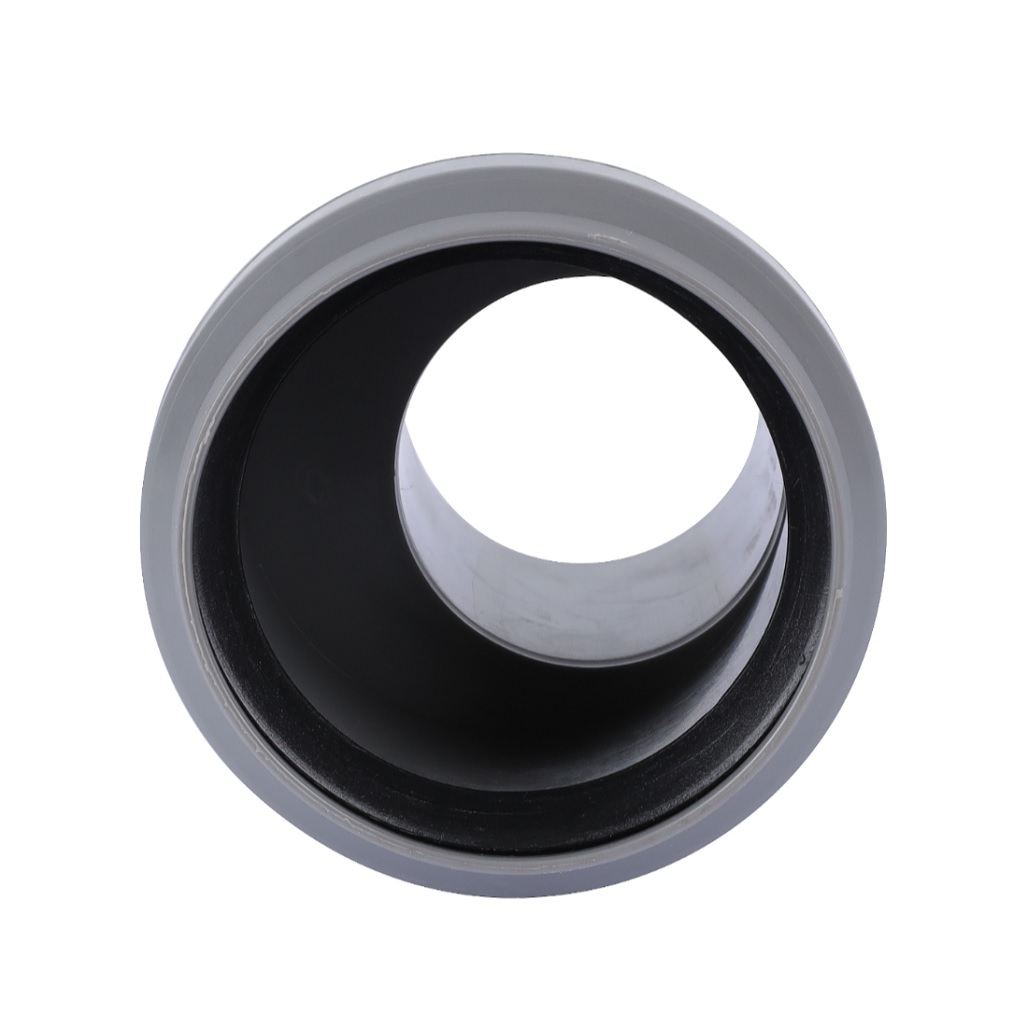 Переход эксцентрический Sinikon 700033, диаметр 40х50 мм, обратный, полипропилен, серый