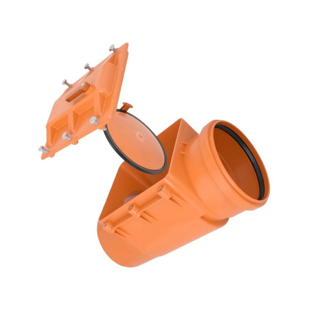 Клапан обратный канализационный Pestan D060-00039, D 200 мм, безнапорный, для наружного монтажа