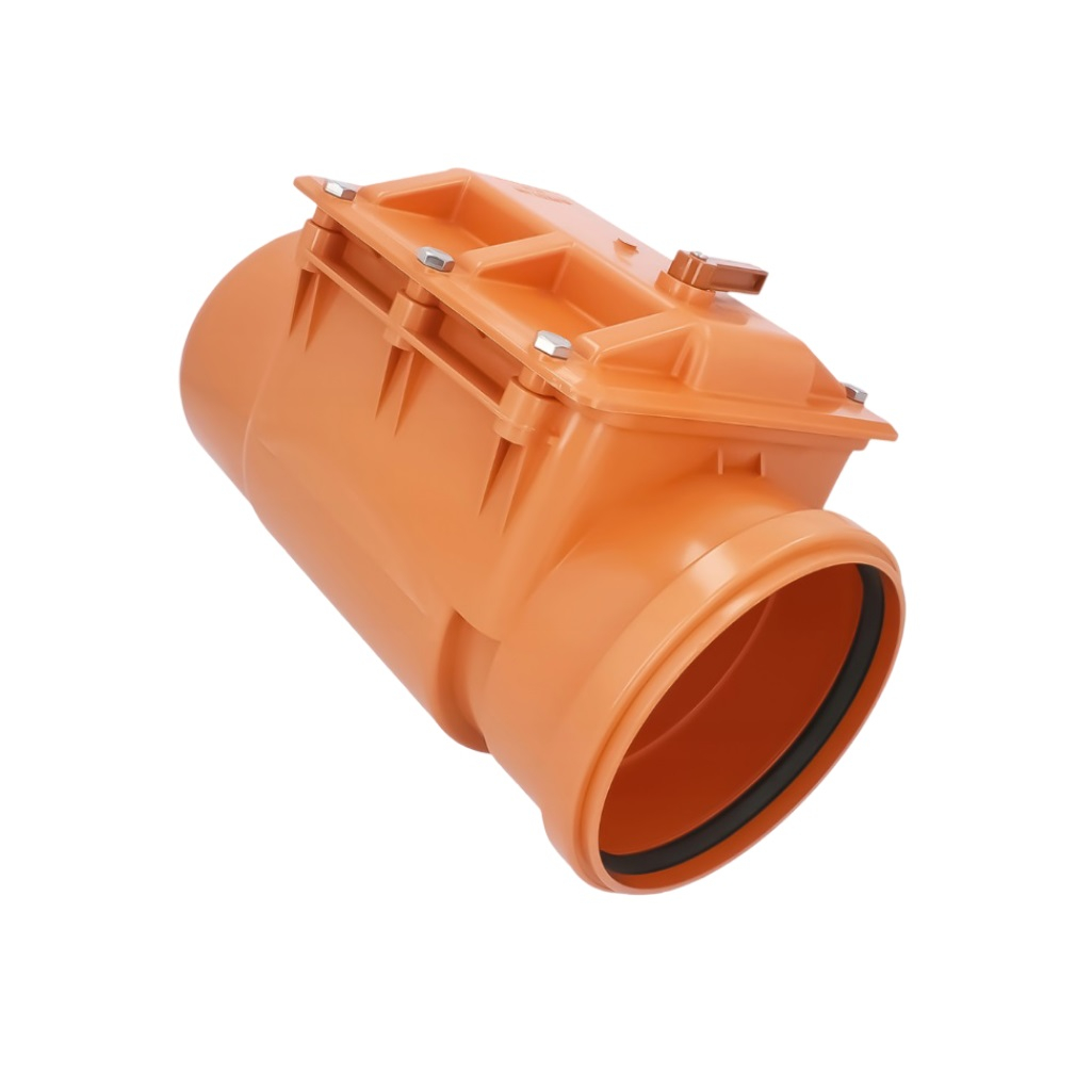 Клапан обратный канализационный Pestan D060-00039, D 200 мм, безнапорный, для наружного монтажа