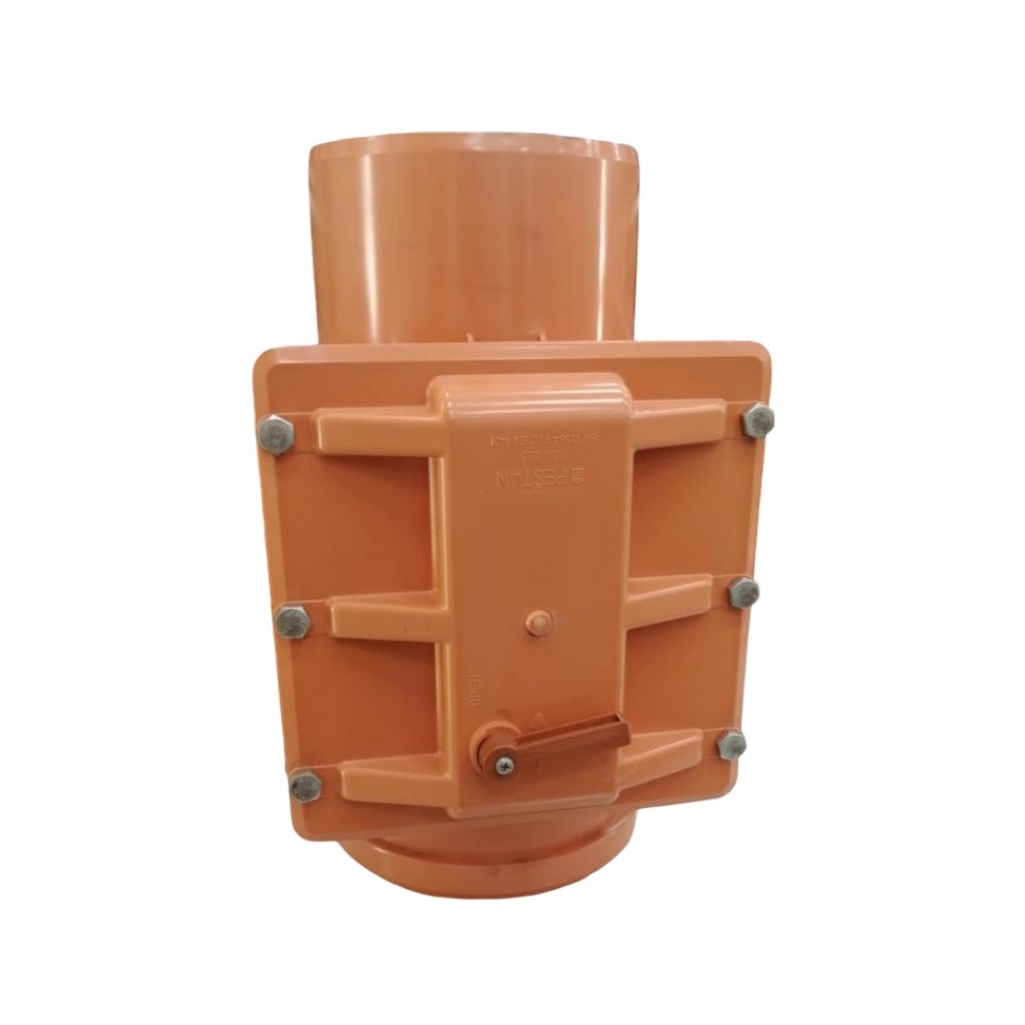 Клапан обратный канализационный Pestan D060-00039, D 200 мм, безнапорный, для наружного монтажа