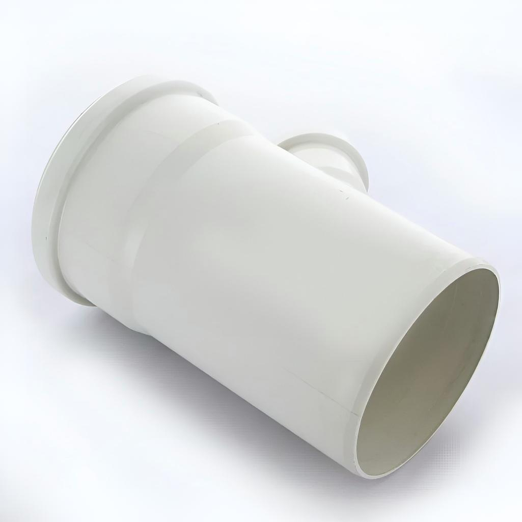 Тройник канализационный 45 гр., Sinikon Comfort 510031.K диаметр 110х50 мм, белый