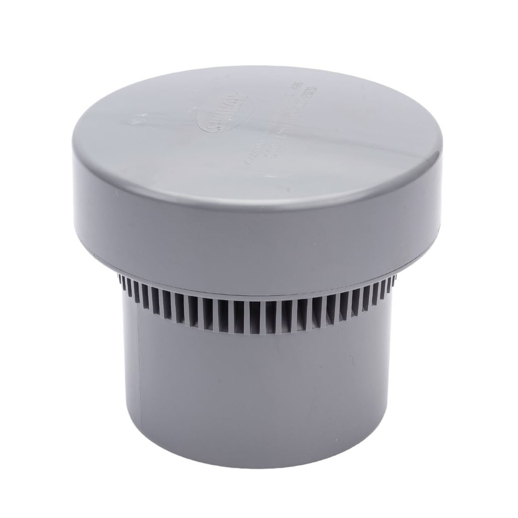 Клапан воздушный Sinikon КВ.050.G, АБС D 50 мм, аэратор, полипропилен, серый, для внутренней канализации