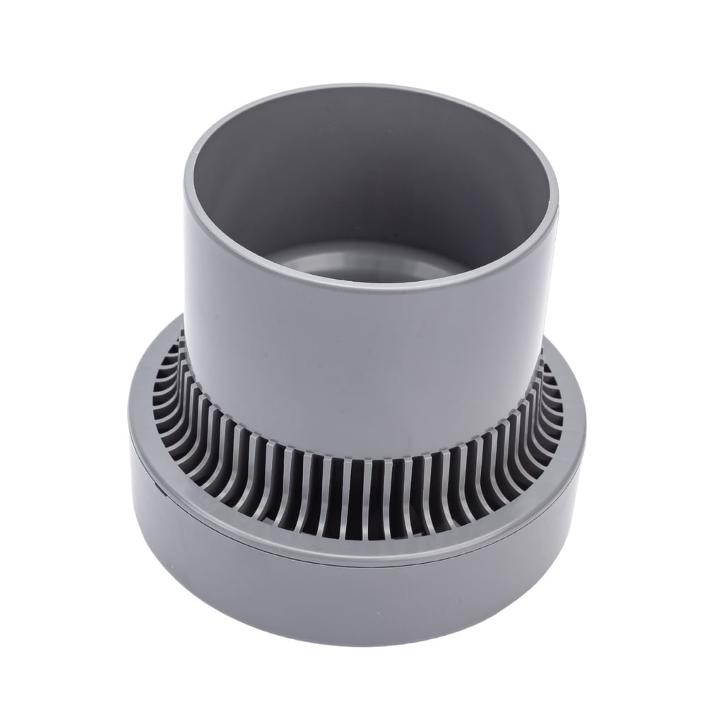 Клапан воздушный Sinikon КВ.050.G, АБС D 50 мм, аэратор, полипропилен, серый, для внутренней канализации