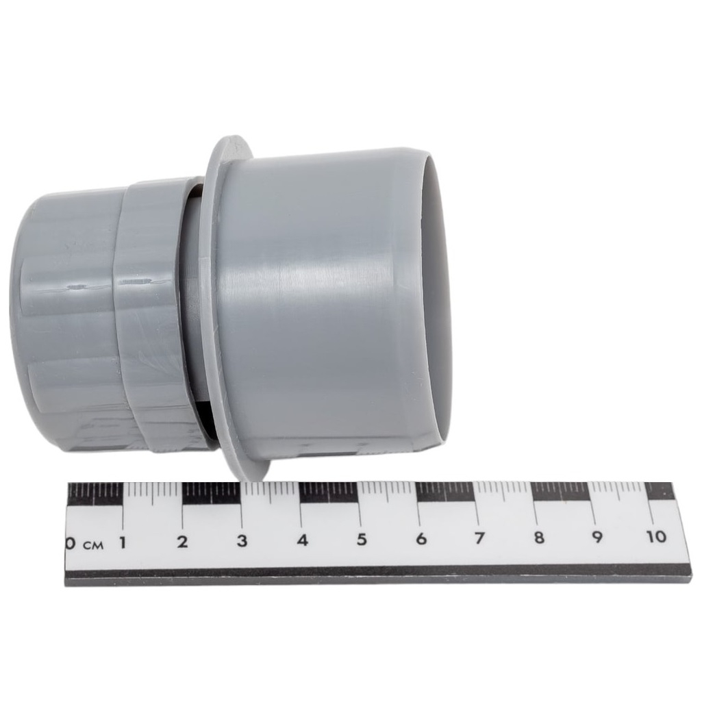 Клапан вакуумный Valfex 26000050, аэратор, D 50 мм, полипропилен, серый, для внутренней канализации