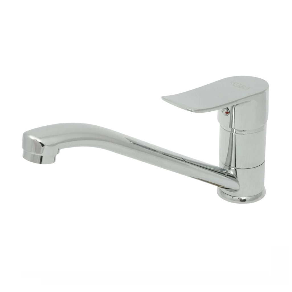 Смеситель для кухни Frud R49101, однорычажный, керамический картридж, силумин, хром