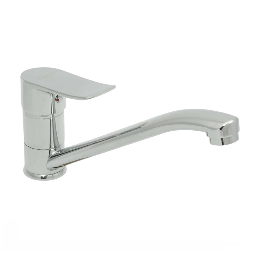 Смеситель для кухни Frud R49101, однорычажный, керамический картридж, силумин, хром