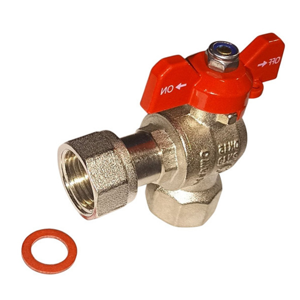 Кран шаровой угловой Gappo G217.05 ВР 3/4