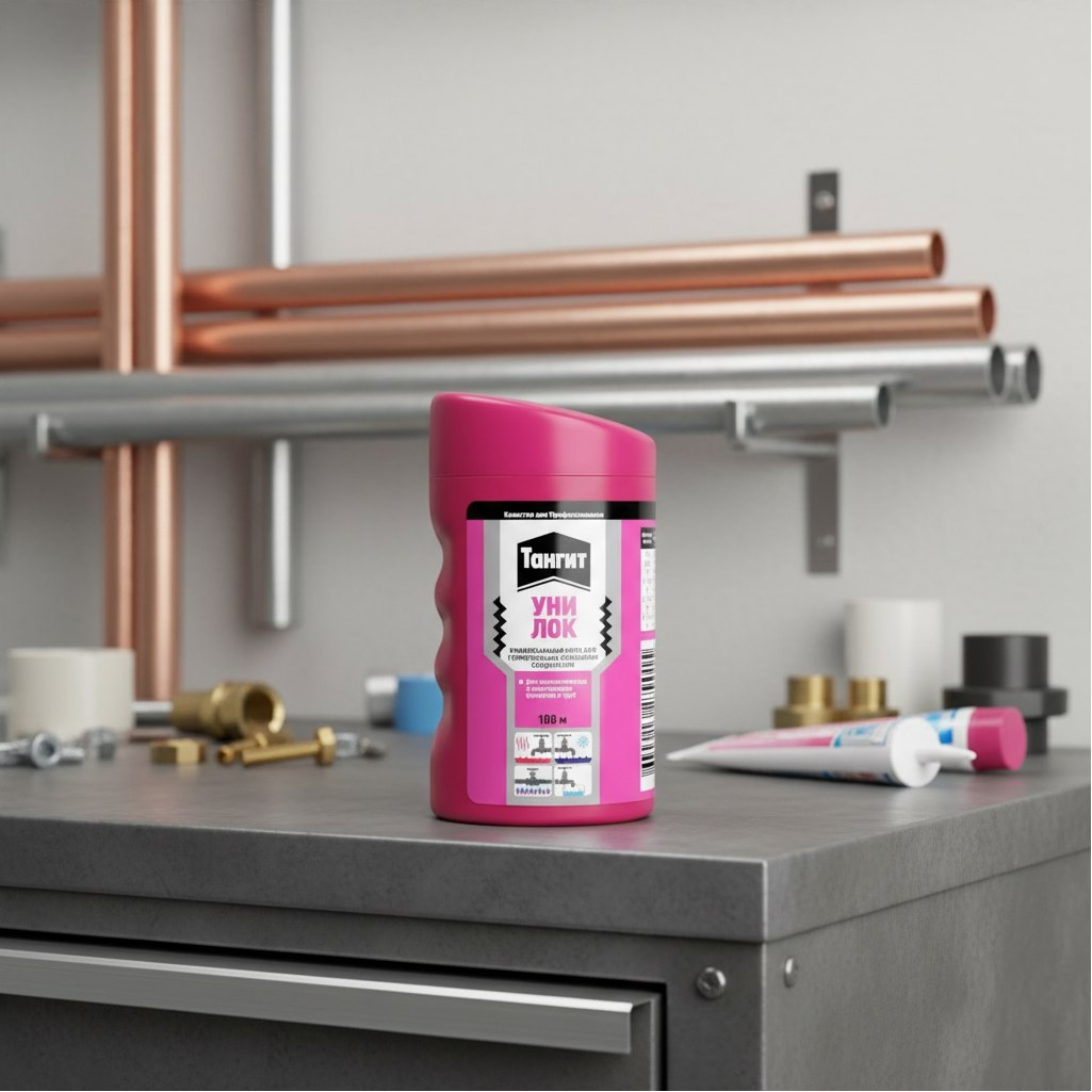 Нить Tangit Uni-Lock 52601 для герметизации резьбовых соединений, 100 м