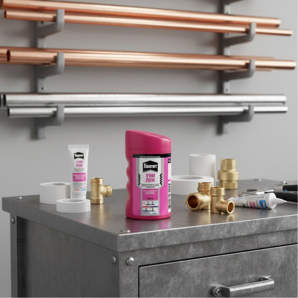 Нить Tangit Uni-Lock 52601 для герметизации резьбовых соединений, 100 м