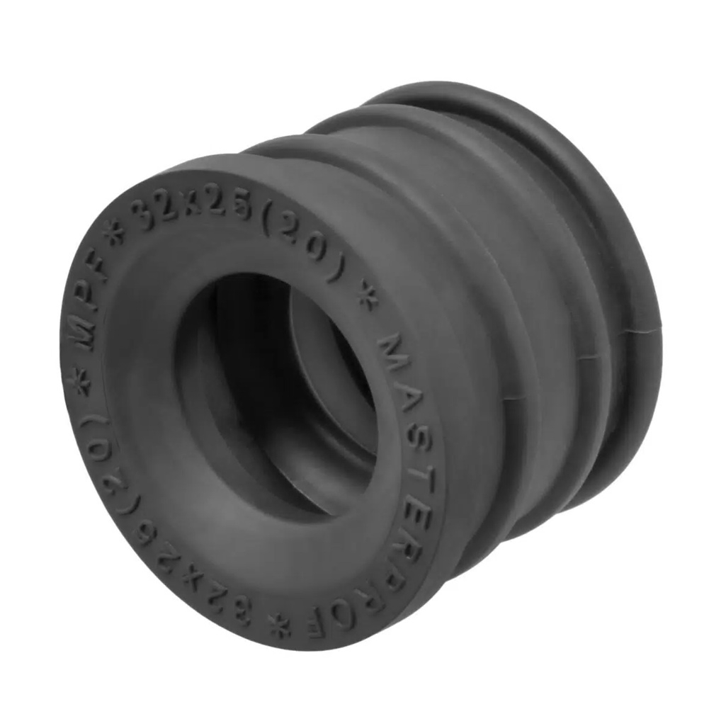 Манжета для канализации Masterprof, термоэластопласт, 25х32 мм, черная