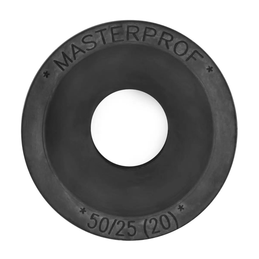 Манжета для канализации Masterprof удлиненная, термоэластопласт, 40х50 мм, черная