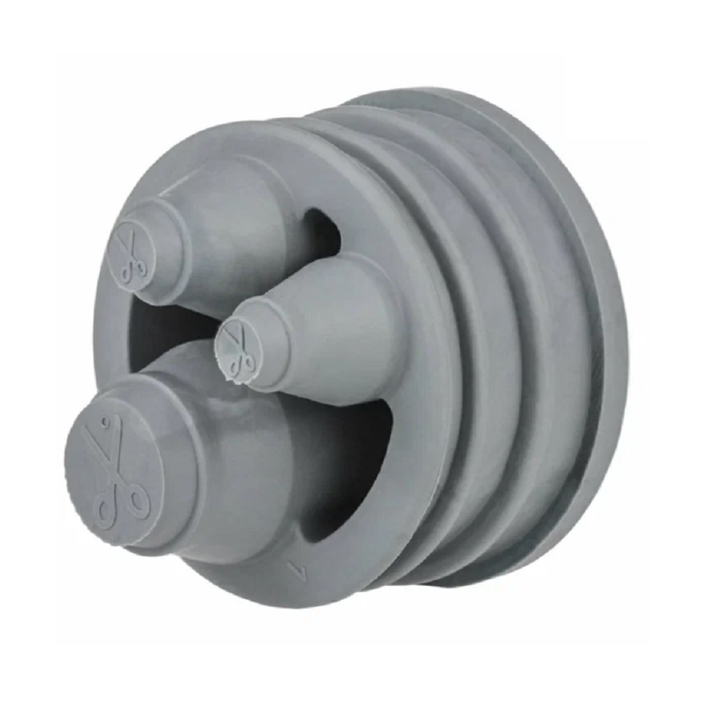 Манжета дренажная MPF, ТЭП, термоэластопласт, диаметр 50 мм, серая