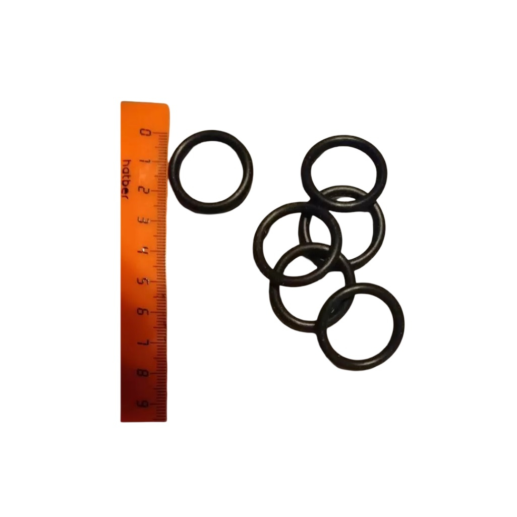 Прокладка уплотнительная ПАВ20, диаметр 20 мм, резиновая, на американку, выпуклая