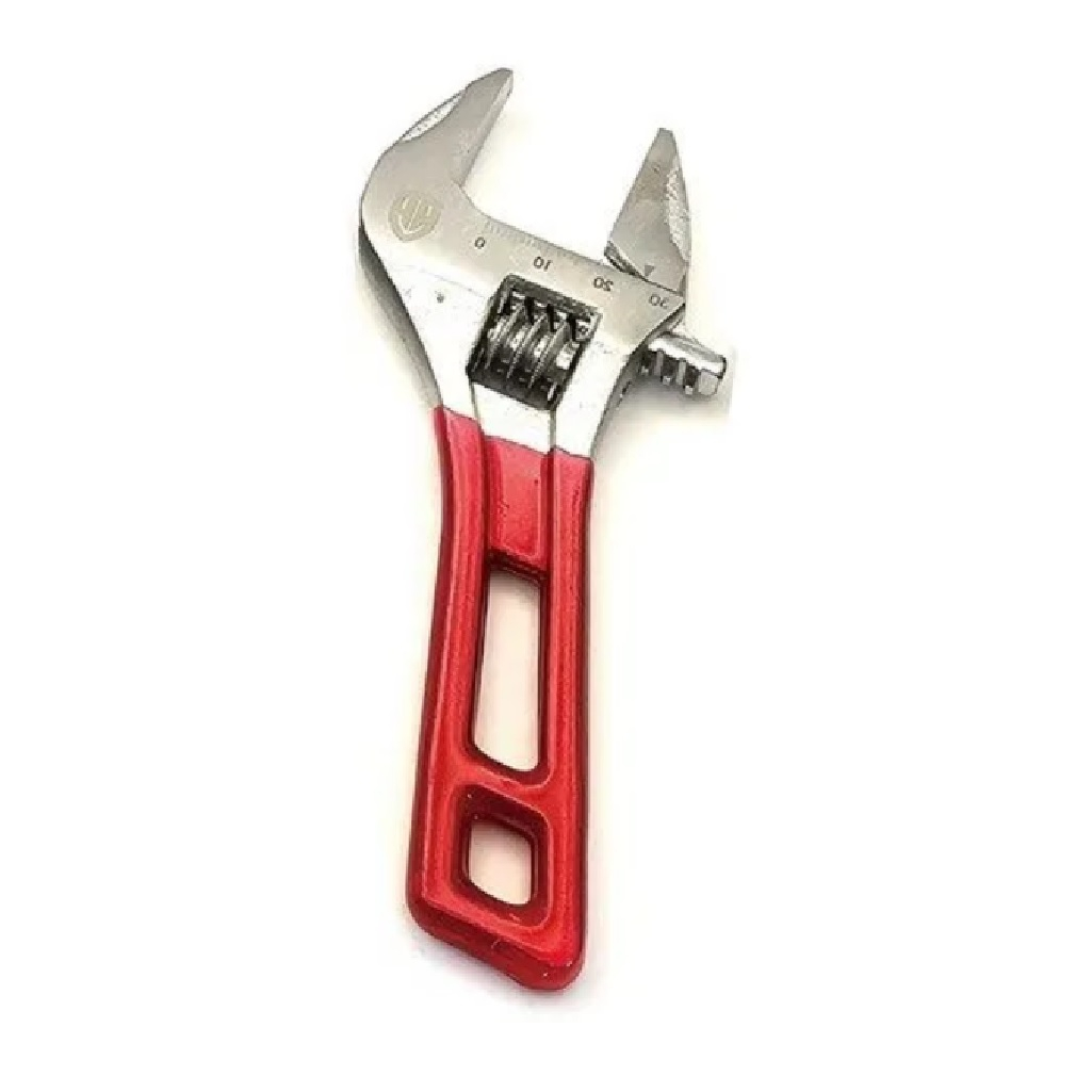 Ключ разводной Workpro WP272065, надежный хват, эргономичные рукоятки, 140 мм