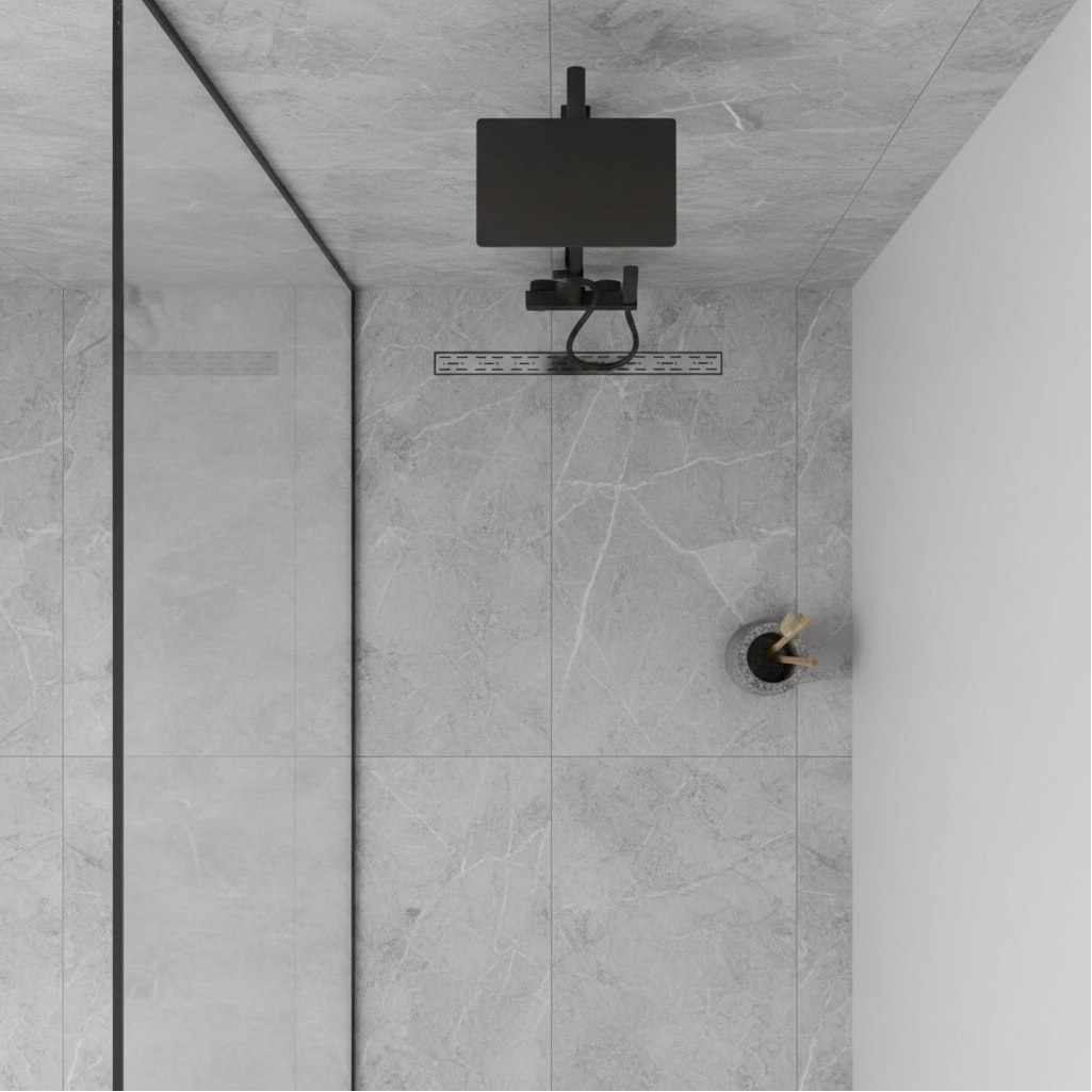 Душевой трап AV Engineering AVE5016560 из нержавеющей стали, цвет серый, 63х600 мм