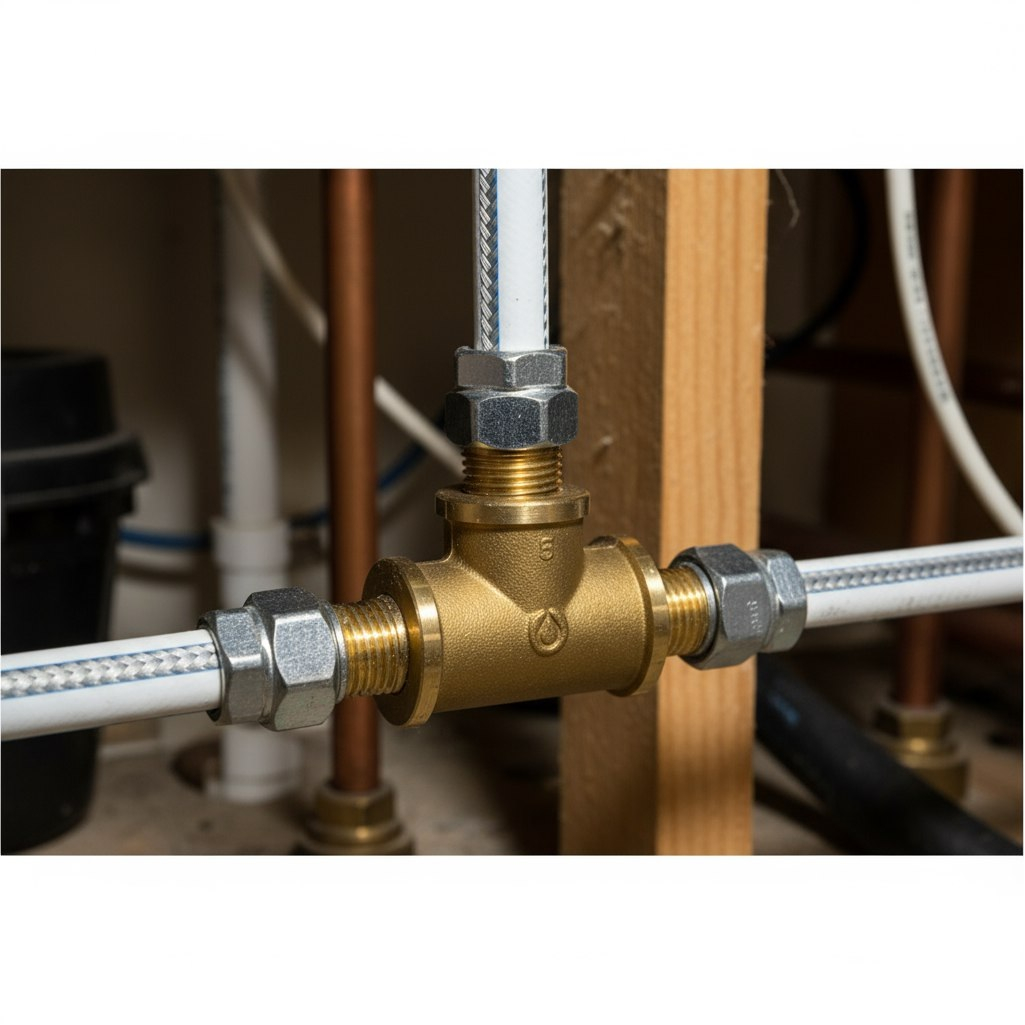 Тройник резьбовой 3/4