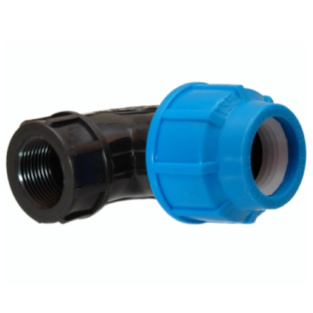 Угол 90 гр. для труб ПНД, КП706020, 20х1/2