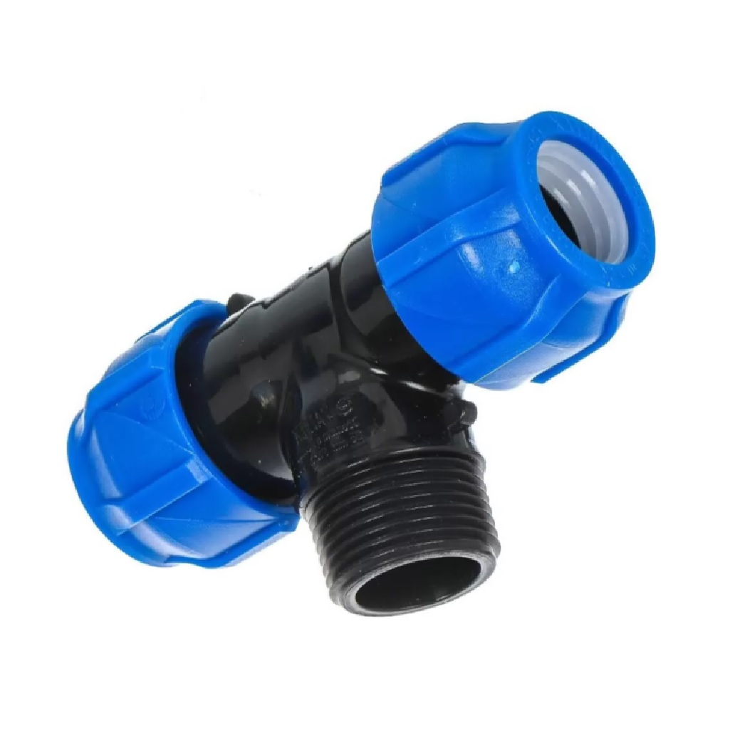 Тройник для труб ПНД, 25х1