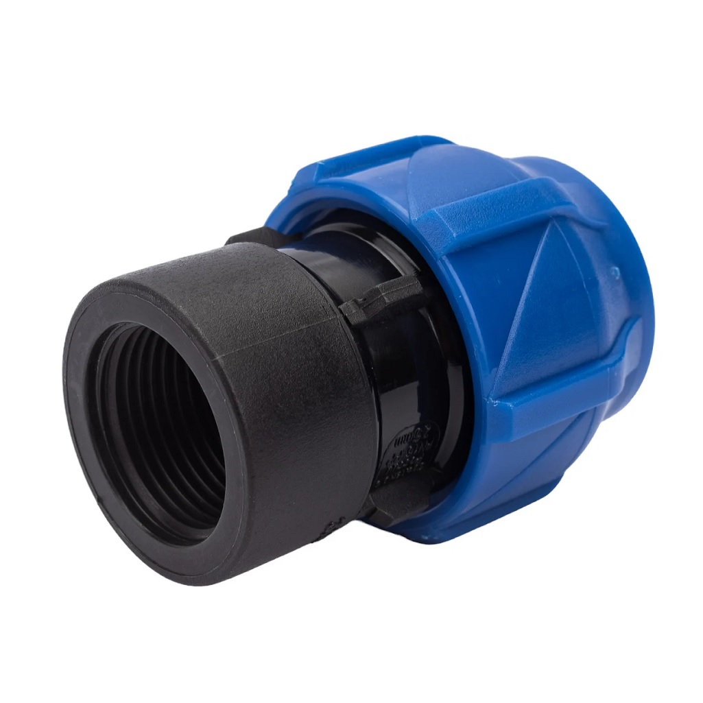 Муфта переходная, компрессионная ПНД 25х3/4