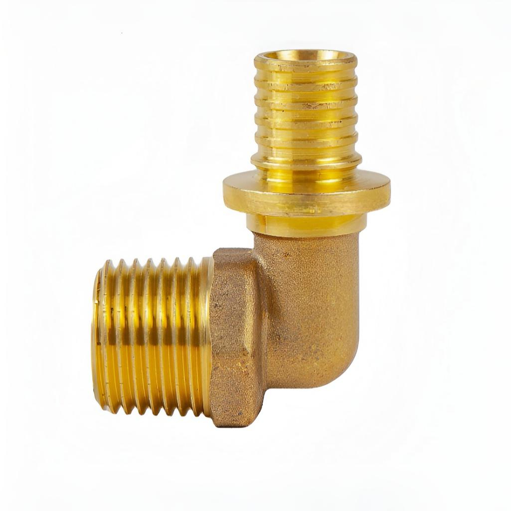 Угольник-переходник 90 гр. аксиальный Gappo 16-1/2