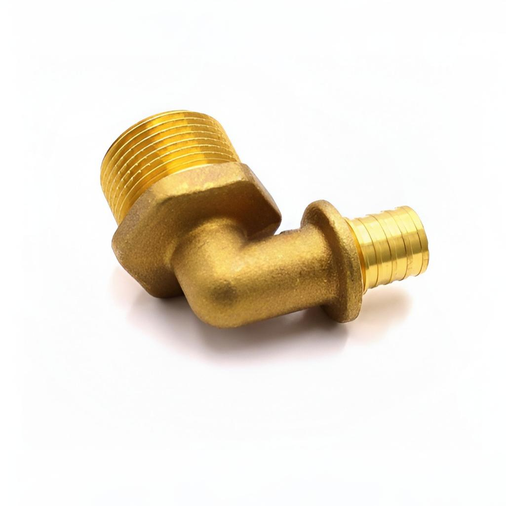 Угольник-переходник 90 гр. аксиальный Gappo 16-1/2