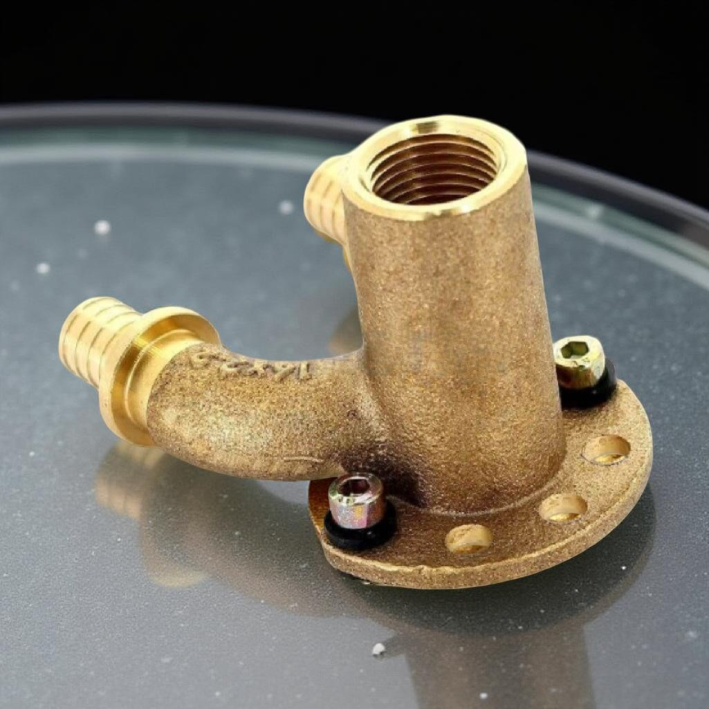 Водорозетка аксиальная Gappo 16-1/2