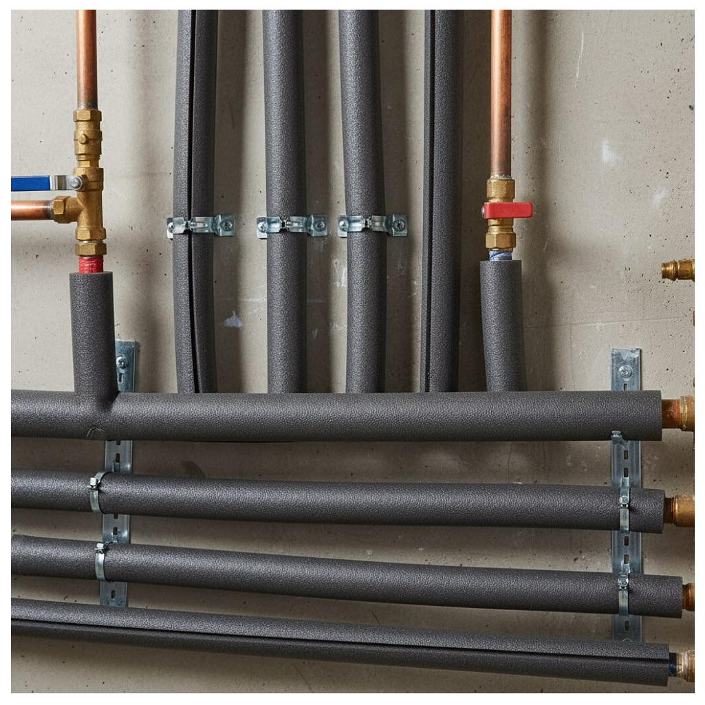 Трубка теплоизоляционная Energoflex Super EFXT018092SU, 18/9, серый, 2 м