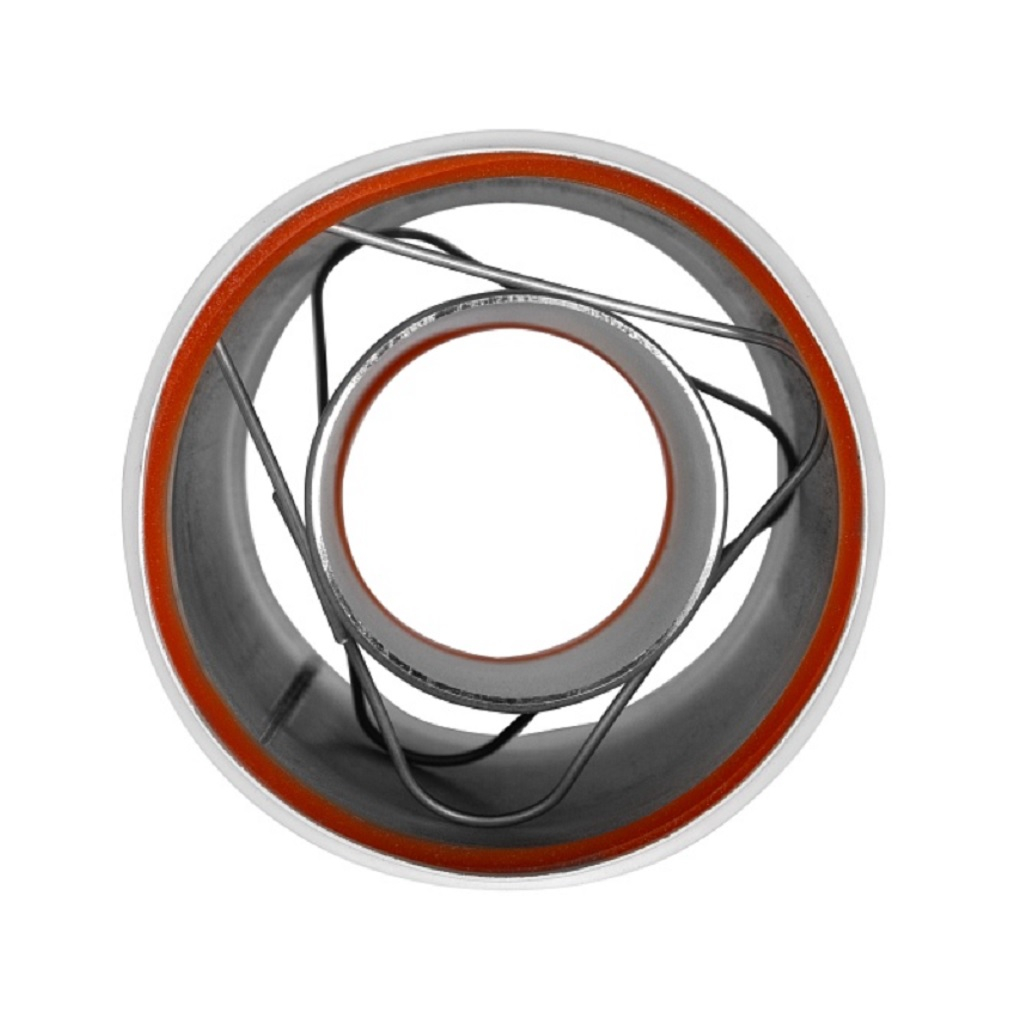 Удлинитель Royal Thermo коаксиального дымохода D-60/100 мм, 250 мм