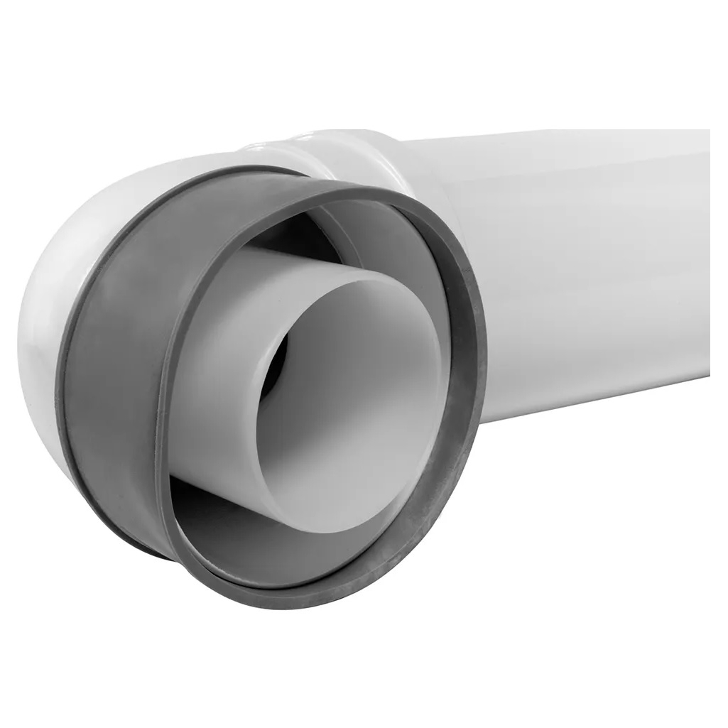 Комплект Royal Thermo RTF20.030, дымоход коаксиальный, 60/100 универсальный, для конденсационных котлов