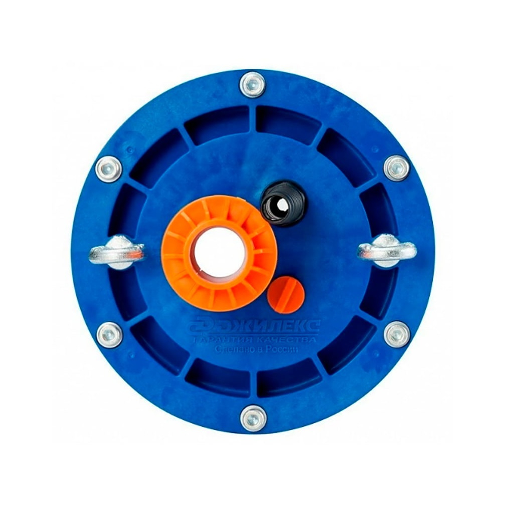 Оголовок скважины Джилекс ОСП 110-133/32, 6301, пластмассовый, цвет синий