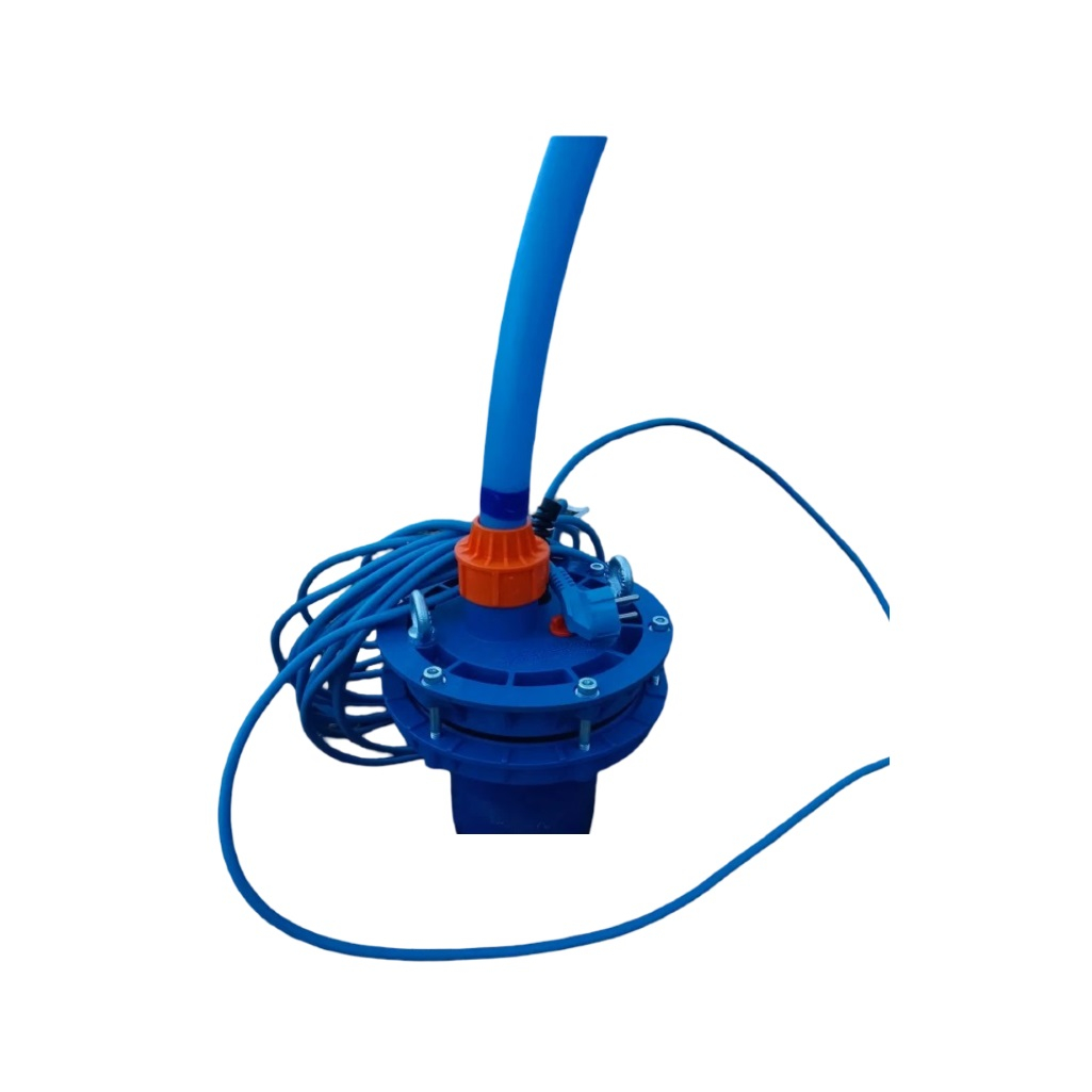 Оголовок скважины Джилекс ОСП 110-133/32, 6301, пластмассовый, цвет синий