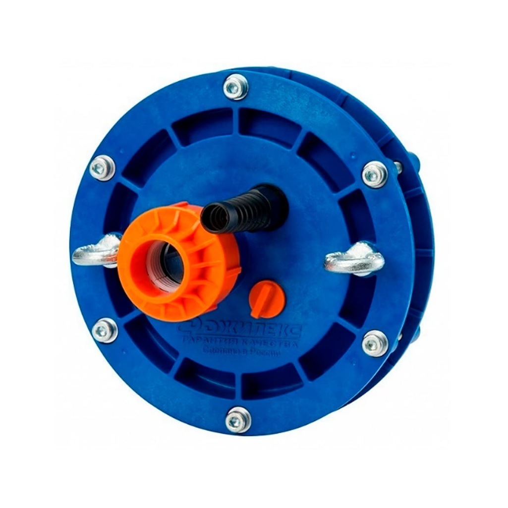 Оголовок скважины Джилекс ОСП 110-133/32, 6301, пластмассовый, цвет синий
