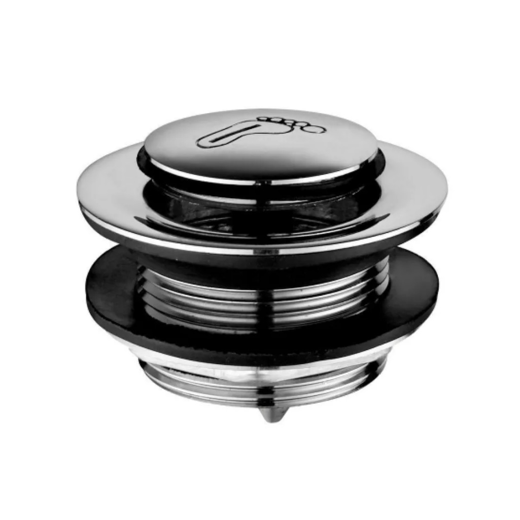 Слив нажимной Click-Clack СНП-04, 65 мм, с сеткой для низкого и высокого поддона, с гидрозатвором 